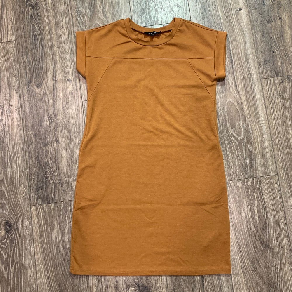 New Look Tan Mini Dress